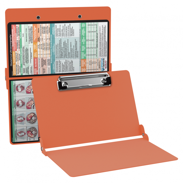 WhiteCoat Clipboard® - Coral OB Ultrasonography Edition